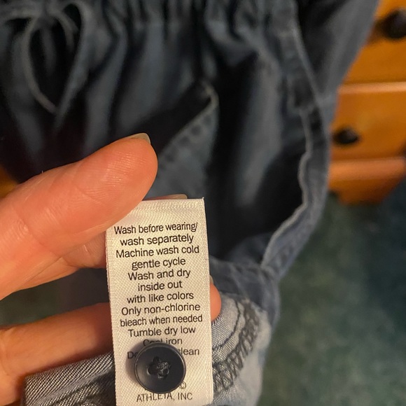 Athleta Denim Shirt Dress - Picture 8 of 9